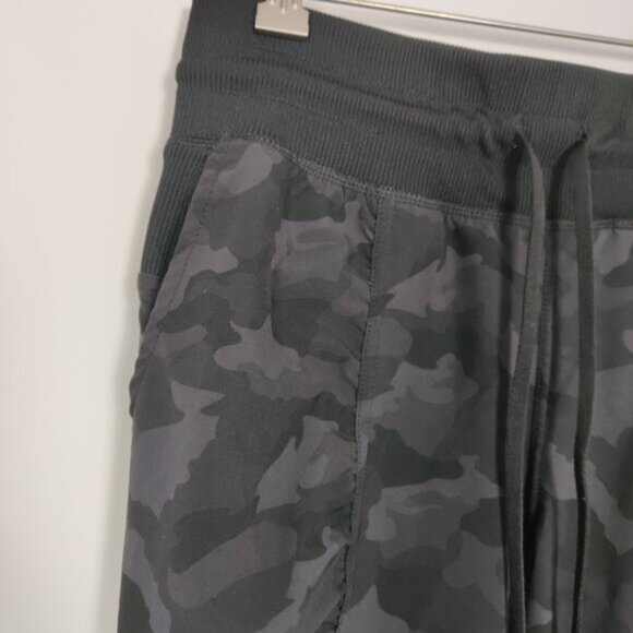 90 Degree By Reflex Women's Jogger Size S Camouflage Black Gray Sport Athleisure - Picture 2 of 11